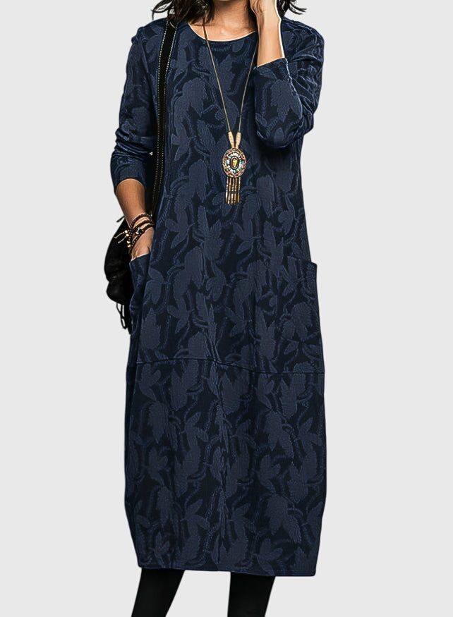 ELEANOR | Casual round-neck dress
