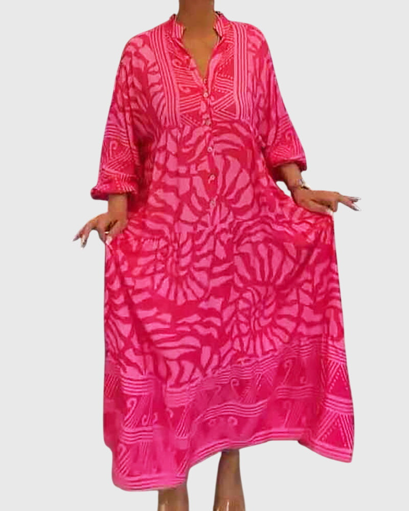 MCKINLEY | Printed maxi dress