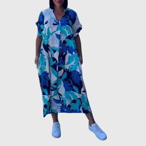 HANA | Floral wrap dress
