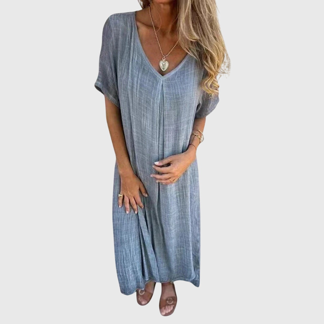 FIONA | Lightweight V-neck dress