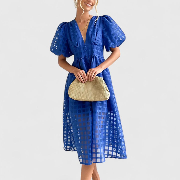 SAMANTHA | Elegant midi dress