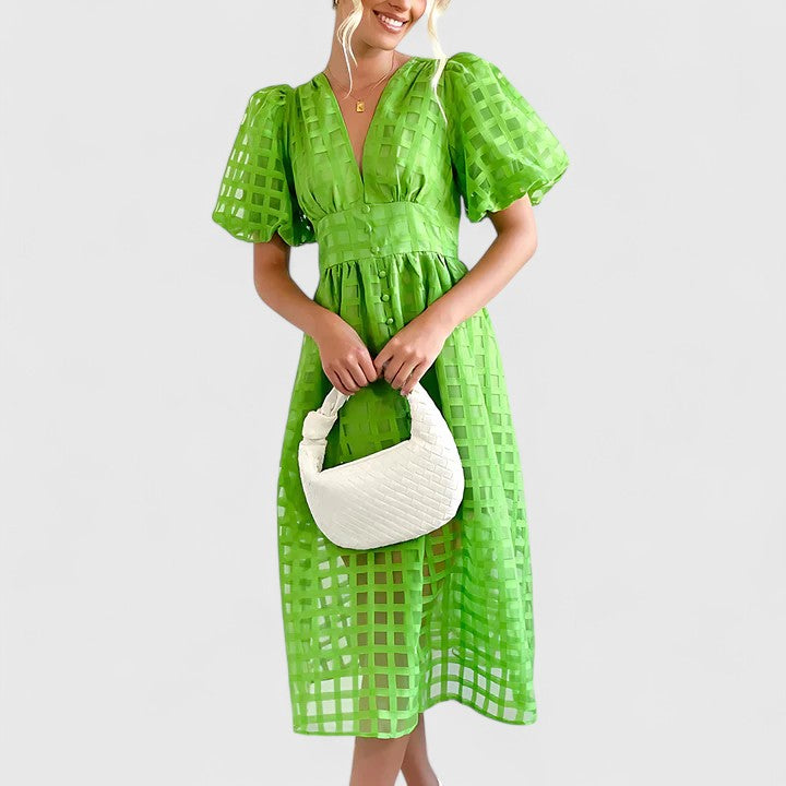 SAMANTHA | Elegant midi dress