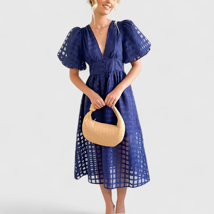 SAMANTHA | Elegant midi dress