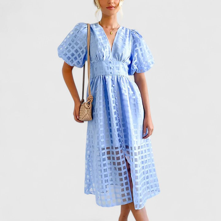 SAMANTHA | Elegant midi dress