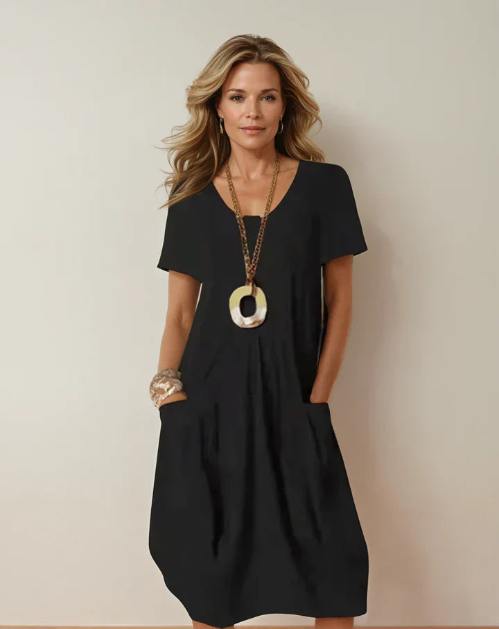 JESSICA | Casual flow midi dress