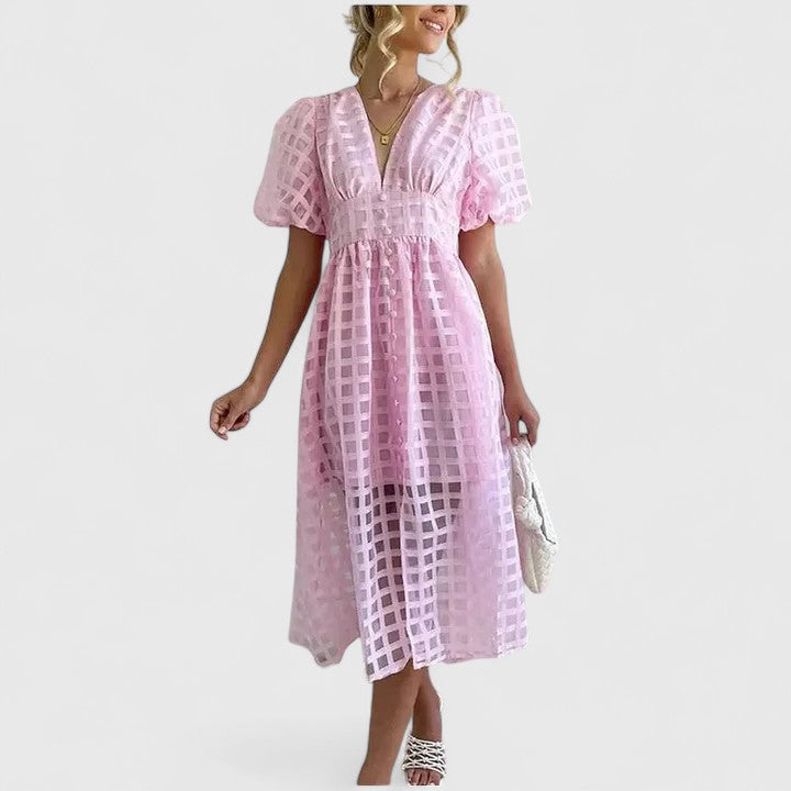 SAMANTHA | Elegant midi dress